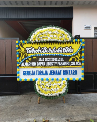 Papan Bunga Duka di Jujuhan