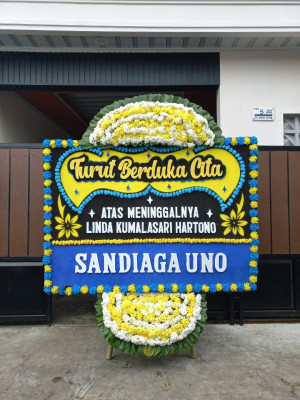 Papan Bunga Duka di Jujuhan