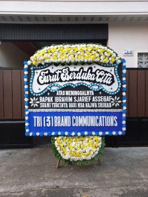 Papan Bunga Duka di Jujuhan